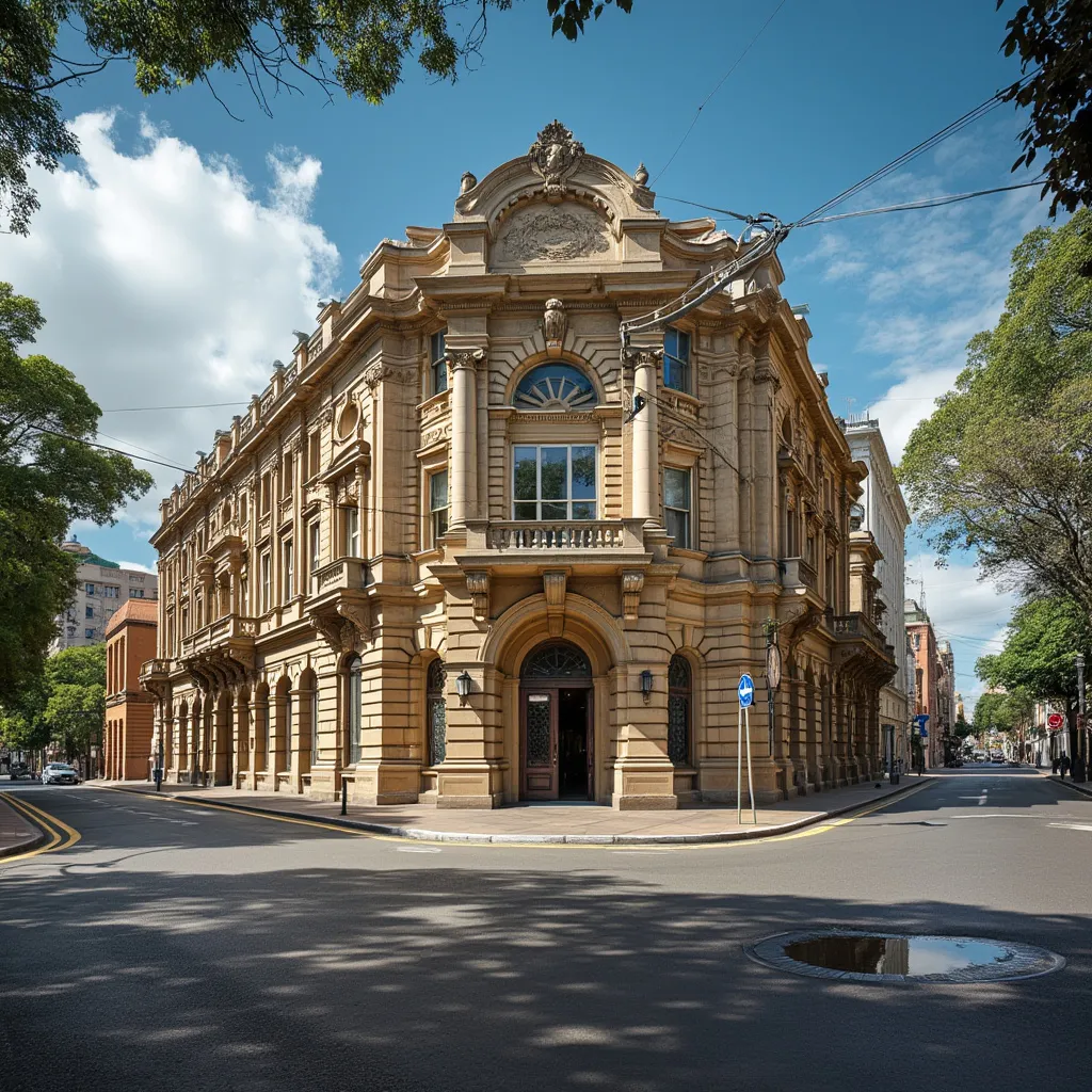 Edificio emblemático de Buenos Aires representando la fundación de la empresa de capacitación