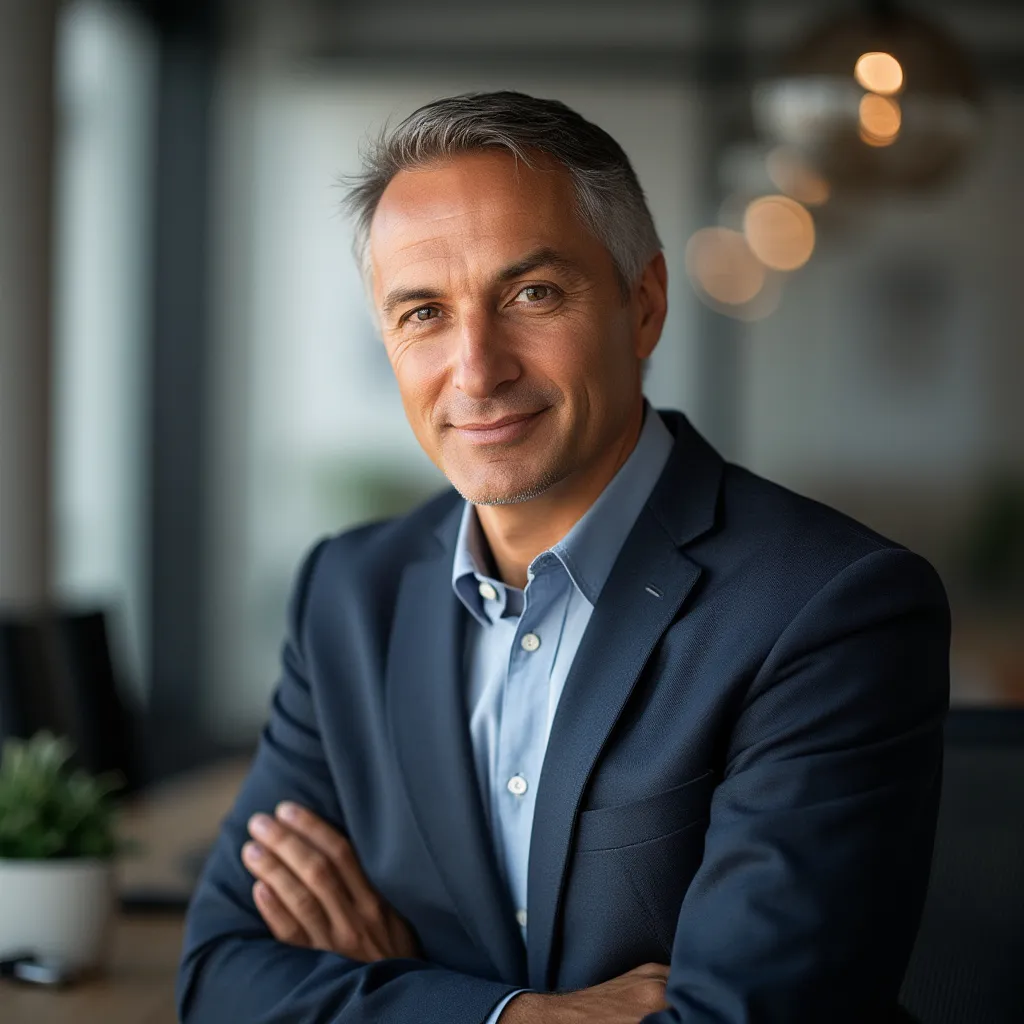 Retrato de Juan Pérez, especialista en Finanzas