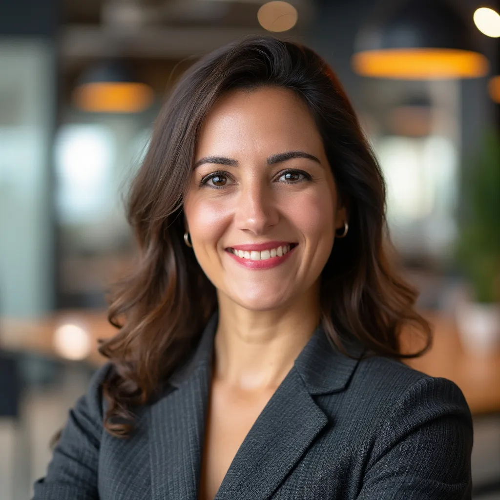 Foto de Lucía Gómez, Gerente de Alianzas Estratégicas